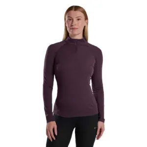 Montane Malli Sweatshirt Met Halve Rits Mulberry