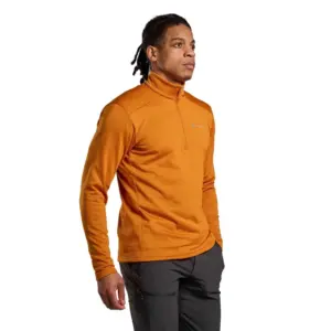 Montane Protium Sweatshirt Met Halve Rits Amber