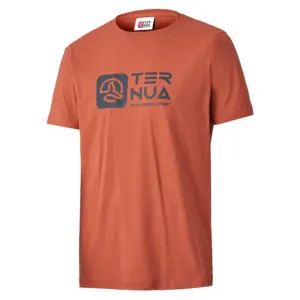 Ternua Ailik T-shirt Met Korte Mouwen Deep Ginger