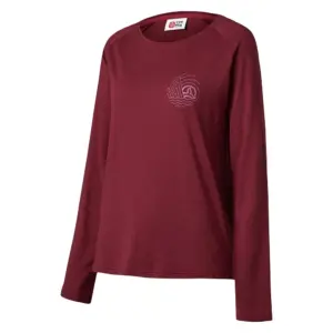 Ternua Chops T-shirt Met Lange Mouwen Ruby Wine