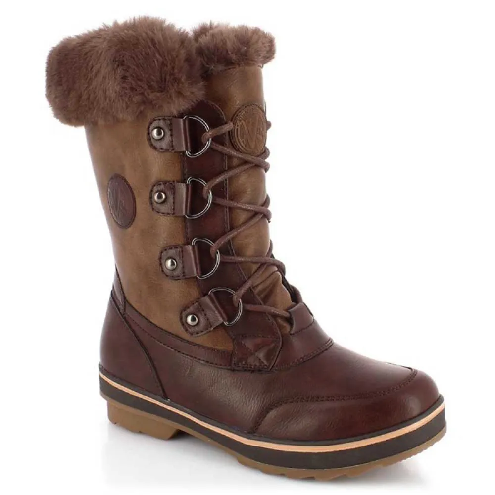 Kimberfeel Aponi Sneeuwlaarzen Chocolat