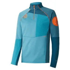 Ternua Ragger Sweatshirt Met Halve Rits Blauw