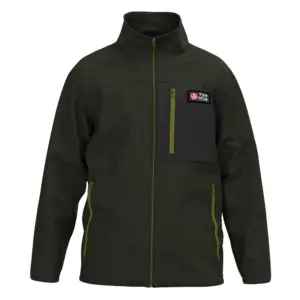 Ternua Triton Fleece Met Volledige Rits Dark Forest
