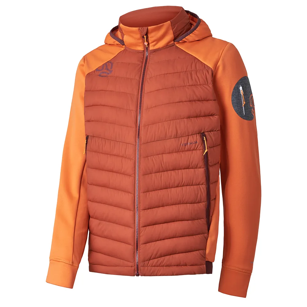 Ternua Yukkon 2.0 Hybrid Jas Deep Ginger / Autumn Glory