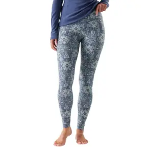 Smartwool Classic Thermal Merino Basislaagbroek Nightfall Deco Floral