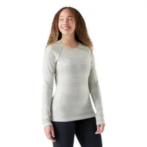 Smartwool Classic Thermal Merino Lange Mouwen Basislaag Grijs