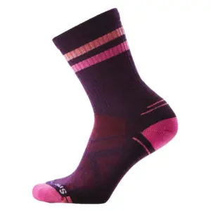 Smartwool Hike Light Cushion Tube Stripe Crewsokken Paars