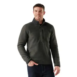 Smartwool Second Cut Fleece Met Halve Rits Wintermoss