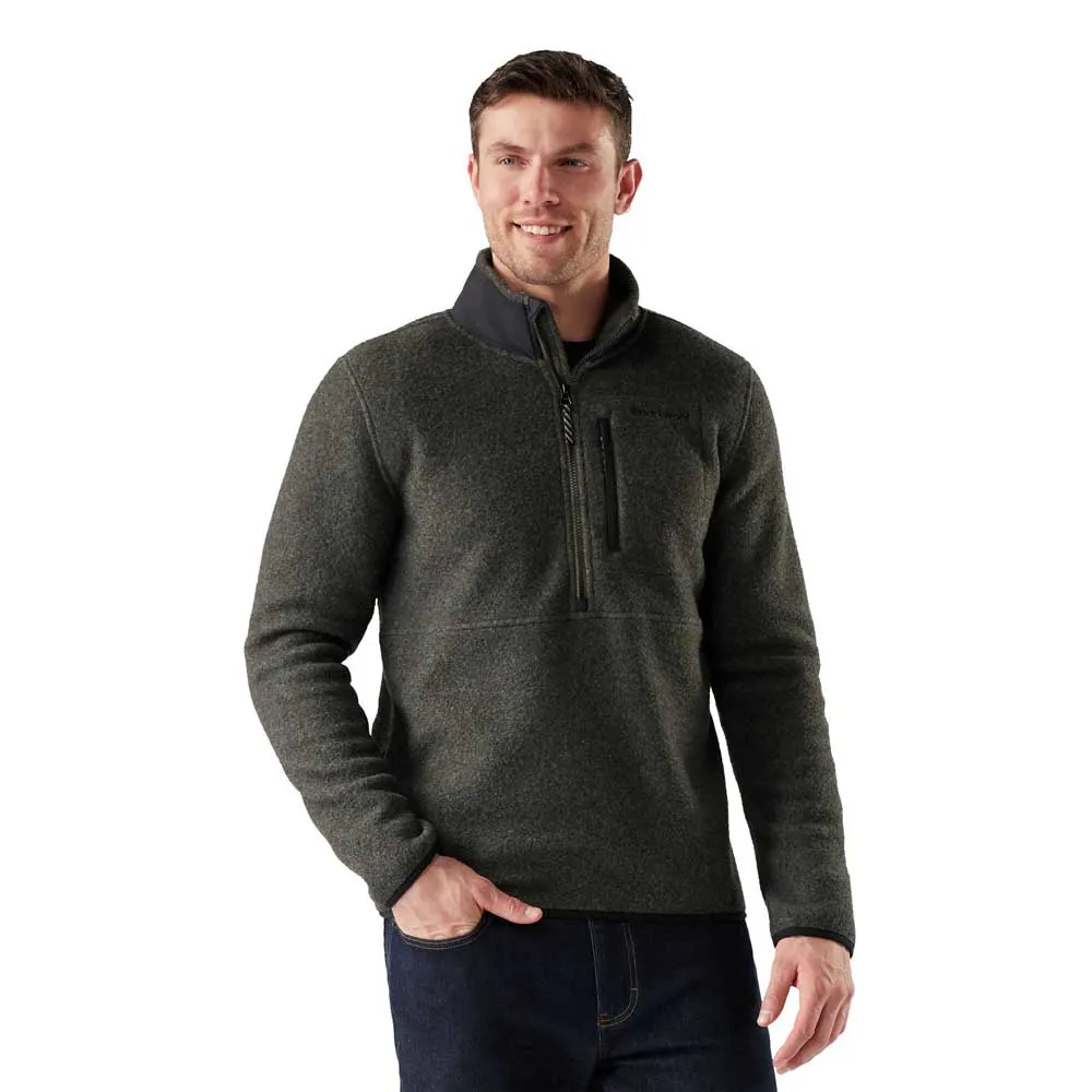Smartwool Second Cut Fleece Met Halve Rits Wintermoss