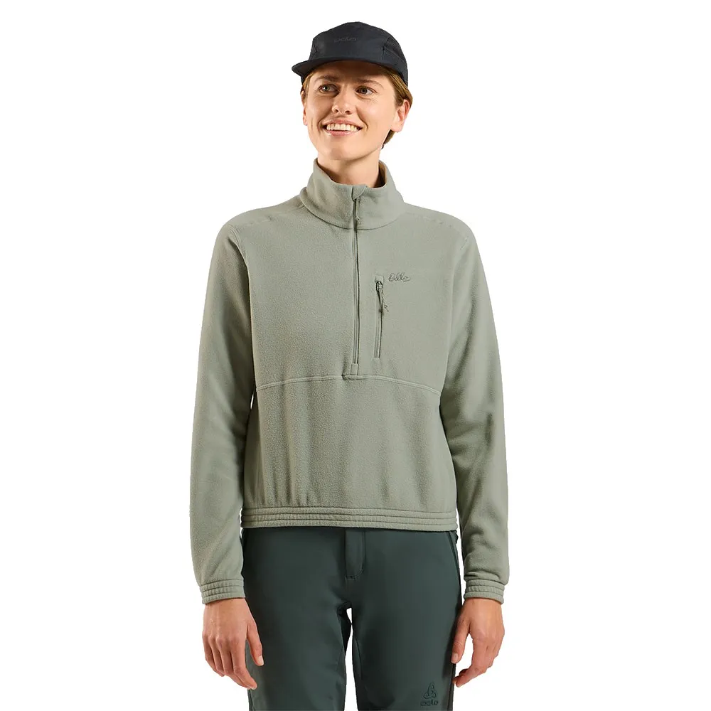 Odlo Classic Fleece Met Halve Rits Shadow