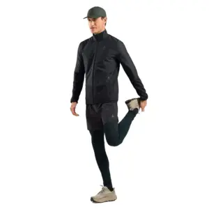 Odlo Essential Insulator Hybrid Jas Zwart