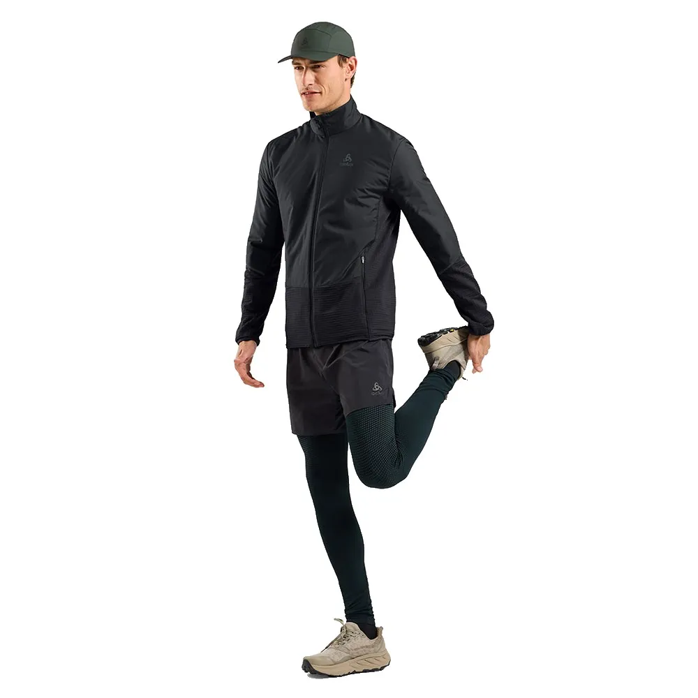 Odlo Essential Insulator Hybrid Jas Zwart
