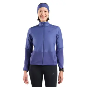 Odlo Essential Insulator Hybrid Jas Blauw