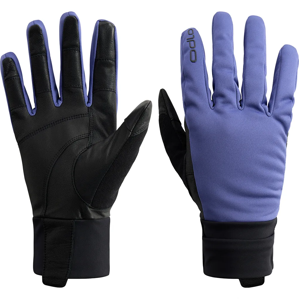 Odlo Nordic Warm Handschoenen Blauw