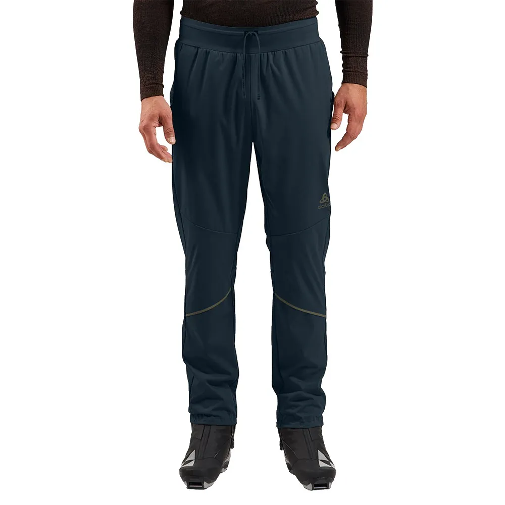 Odlo Zeroweight Pro Windproof Warm Broek Dark Sapphire