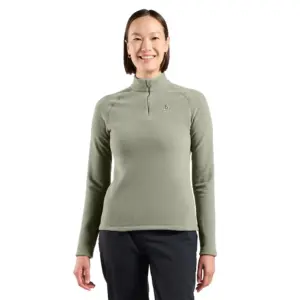 Odlo Rigi Fleece Met Halve Rits Shadow