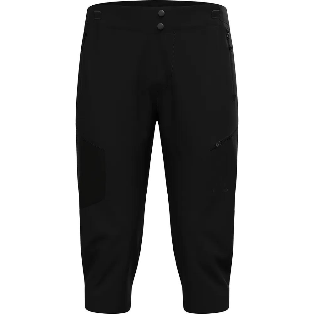 Odlo Zeroweight Windproof Kb 3/4-broek Zwart