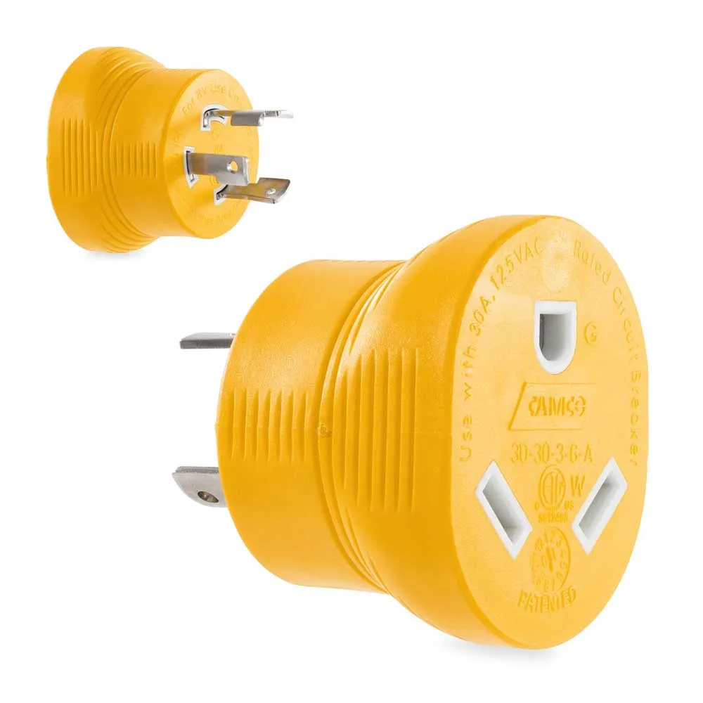 Camco Generatoradapter 30a Geel