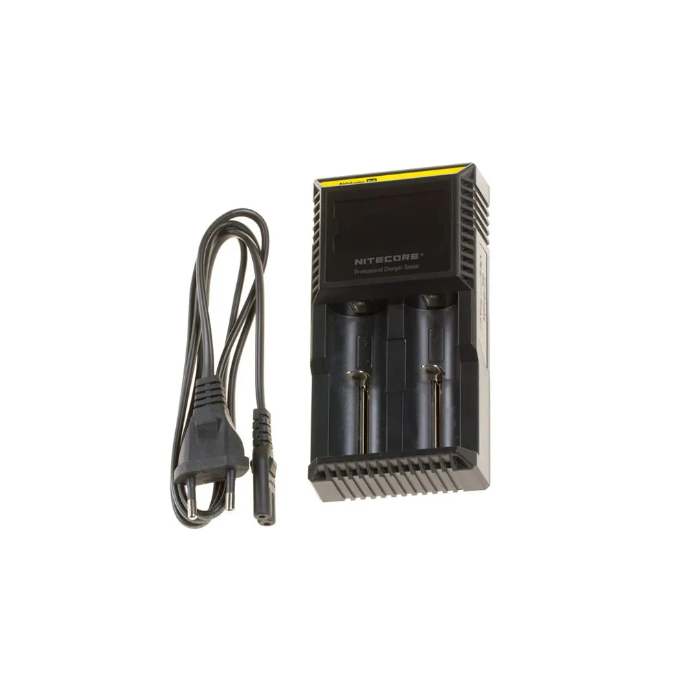 Nitecore Digicharger D2 Batterijlader Zwart