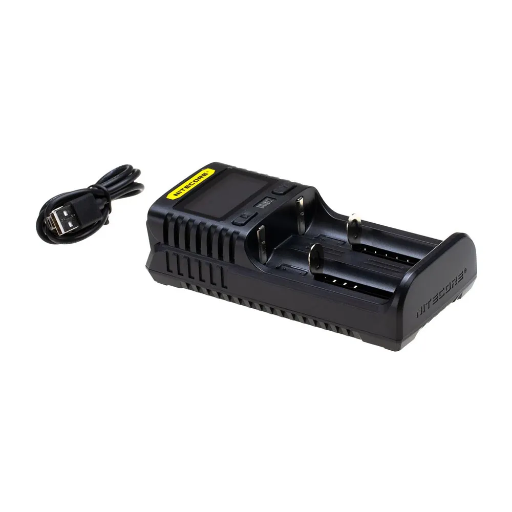 Nitecore Ums2 Batterijlader Zwart