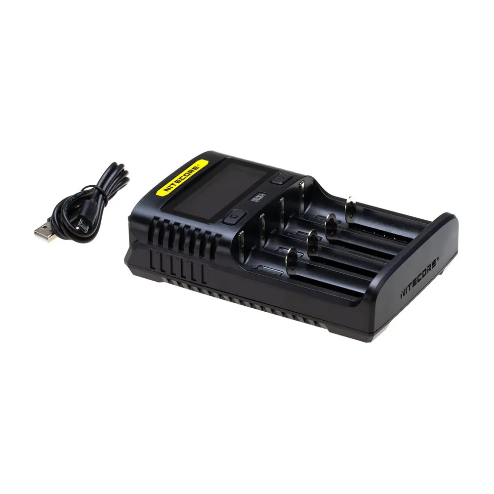 Nitecore Ums4 Batterijlader Zwart