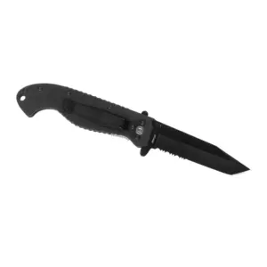 Smith & Wesson Special Tactical Cktacbs Serrated Tanto Folder Zakmes Zwart