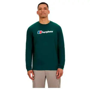 Berghaus Big Logo T-shirt Met Lange Mouwen Off Peak