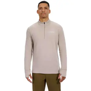 Berghaus Ivyhill Sweatshirt Met Halve Rits Taupe