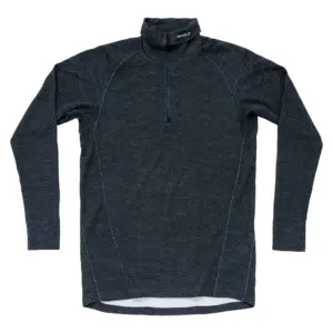 Devold Of Norway Duo Active Merino 205 Half Rits Lange Mouw T-shirt Ink