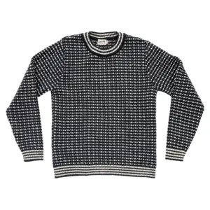 Devold Of Norway Islender Refined Trui Ink / Offwhite