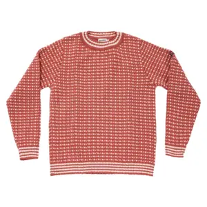 Devold Of Norway Islender Refined Trui Marsala / Offwhite