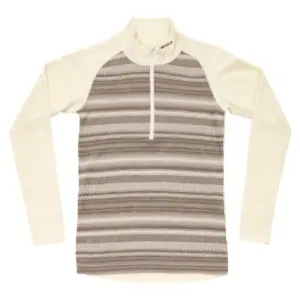 Devold Of Norway Signature Merino 230 Half Rits Lange Mouw T-shirt Wit
