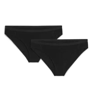 Icebreaker Merino 150 Siren Bikini Slipje 2 Eenheden Zwart