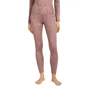 Icebreaker Merino 260 Tech Vertex High Rise Delta Lines Aop Basislaagbroek Summit / Blush