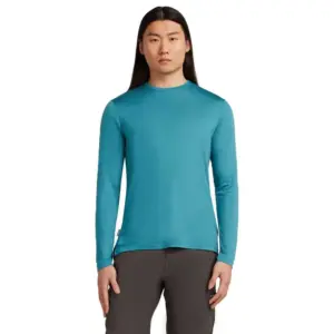 Icebreaker Merino Blend 125 Cool-lite™ Sphere T-shirt Met Lange Mouwen Topaz