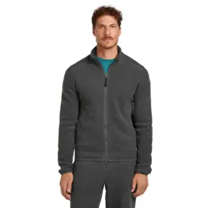 Icebreaker Merino Blend 800 Realfleece™ Classic Pile Sweatshirt Met Rits Blauw