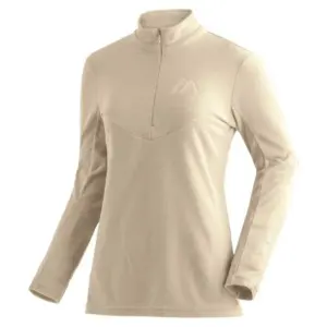 Maier Sports Denise W Fleece Met Halve Rits Muslin