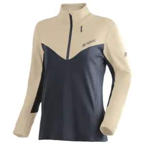 Maier Sports Evii Fleece Met Halve Rits Zwart
