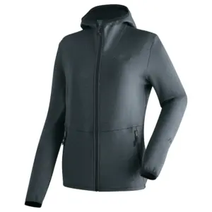 Maier Sports Fave W Fleece Met Kap Graphit Soft Melange