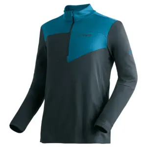 Maier Sports Felian Fleece Met Halve Rits Graphite / Tibetan Stone