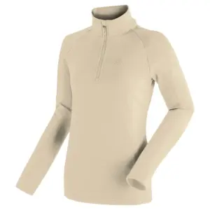 Maier Sports Midlayer Eva Fleece Met Halve Rits Muslin