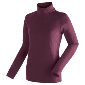 Maier Sports Midlayer Eva Fleece Met Halve Rits Rich Soil