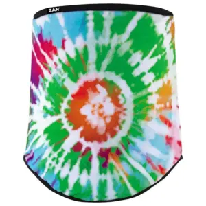 Zan Headgear Sportflex® Tie Dye Nekwarmer Blauw