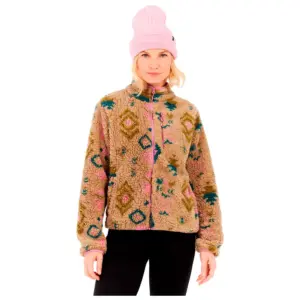Protest Adele Outdoor Fleece Met Volledige Rits Roze