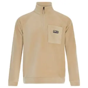 Protest Arax Outdoor Fleece Met Halve Rits Beige