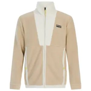 Protest Calyx Outdoor Fleece Met Volledige Rits Beige