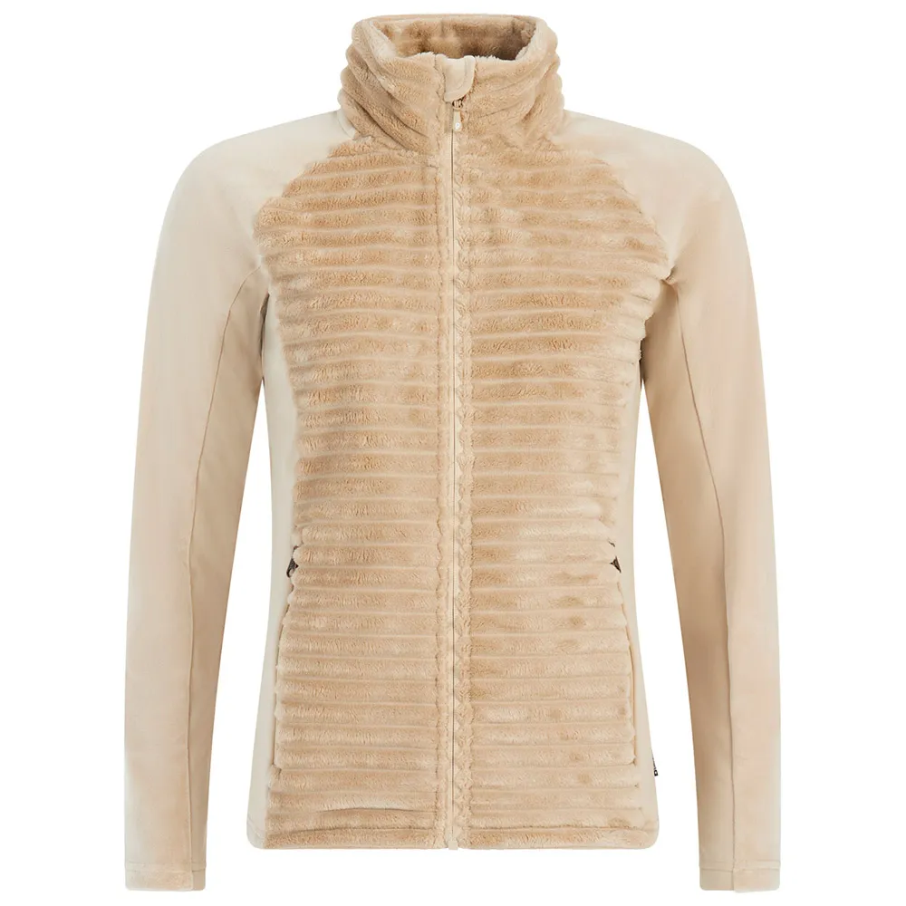 Protest Delay Outdoor Sweatshirt Met Rits Beige