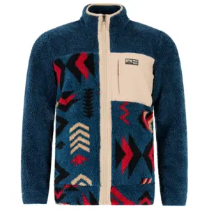Protest Don Outdoor Fleece Met Volledige Rits Marineblauw