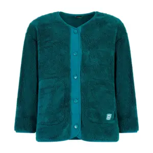 Protest Edith Outdoor Button Fleece Blauw
