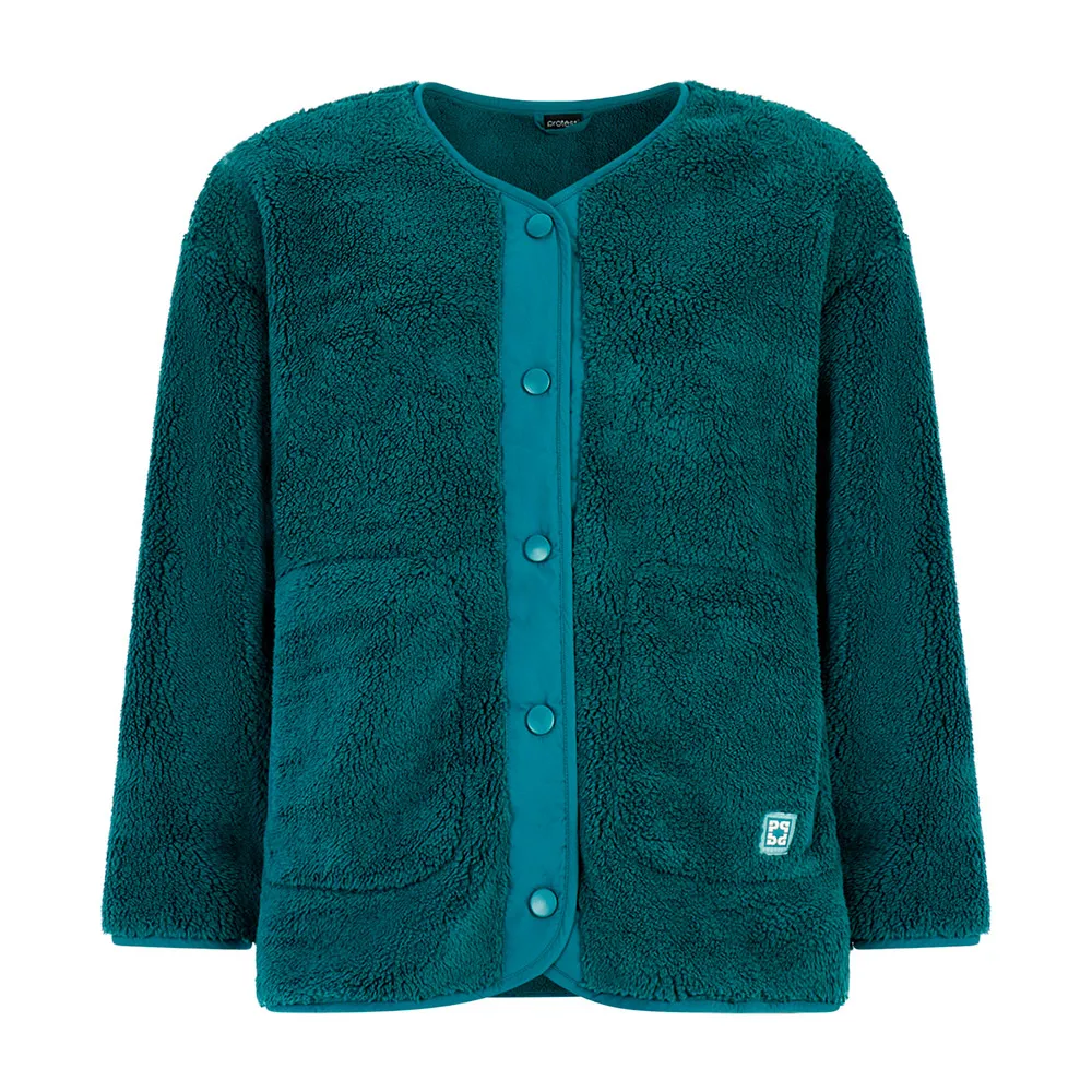 Protest Edith Outdoor Button Fleece Blauw